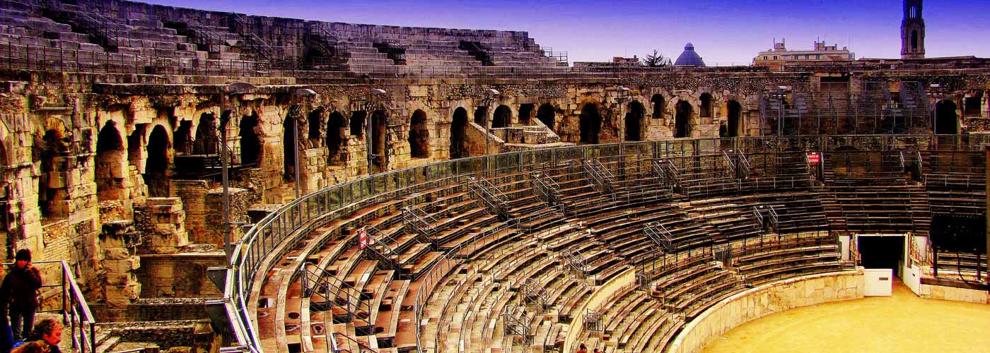 arenes de nimes tribune