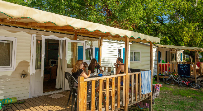 camping cevennes vente mobil home