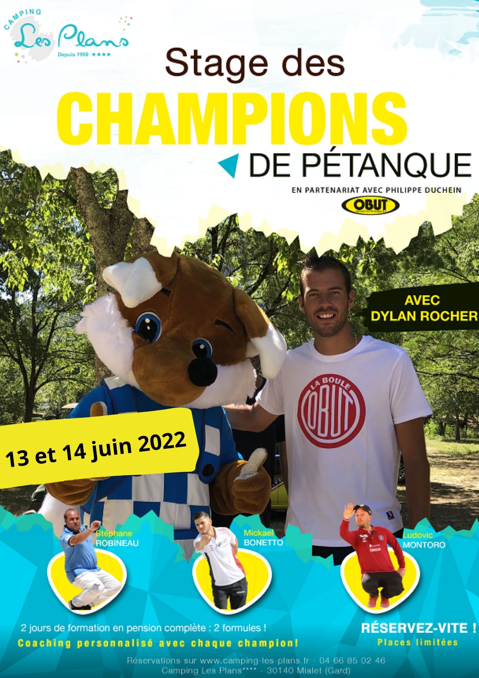 Stage des étoiles pétanque