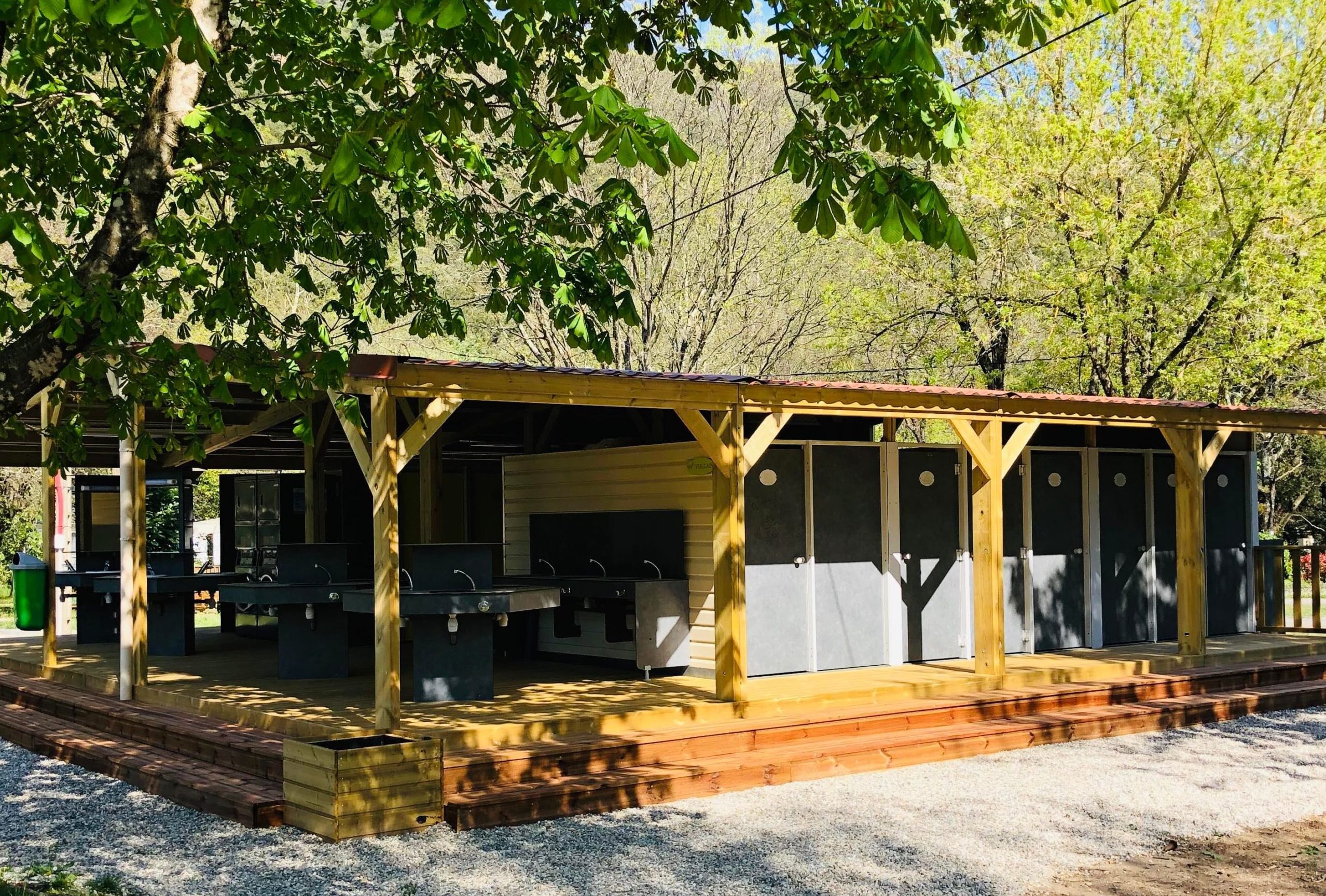 sanitaire vu de face